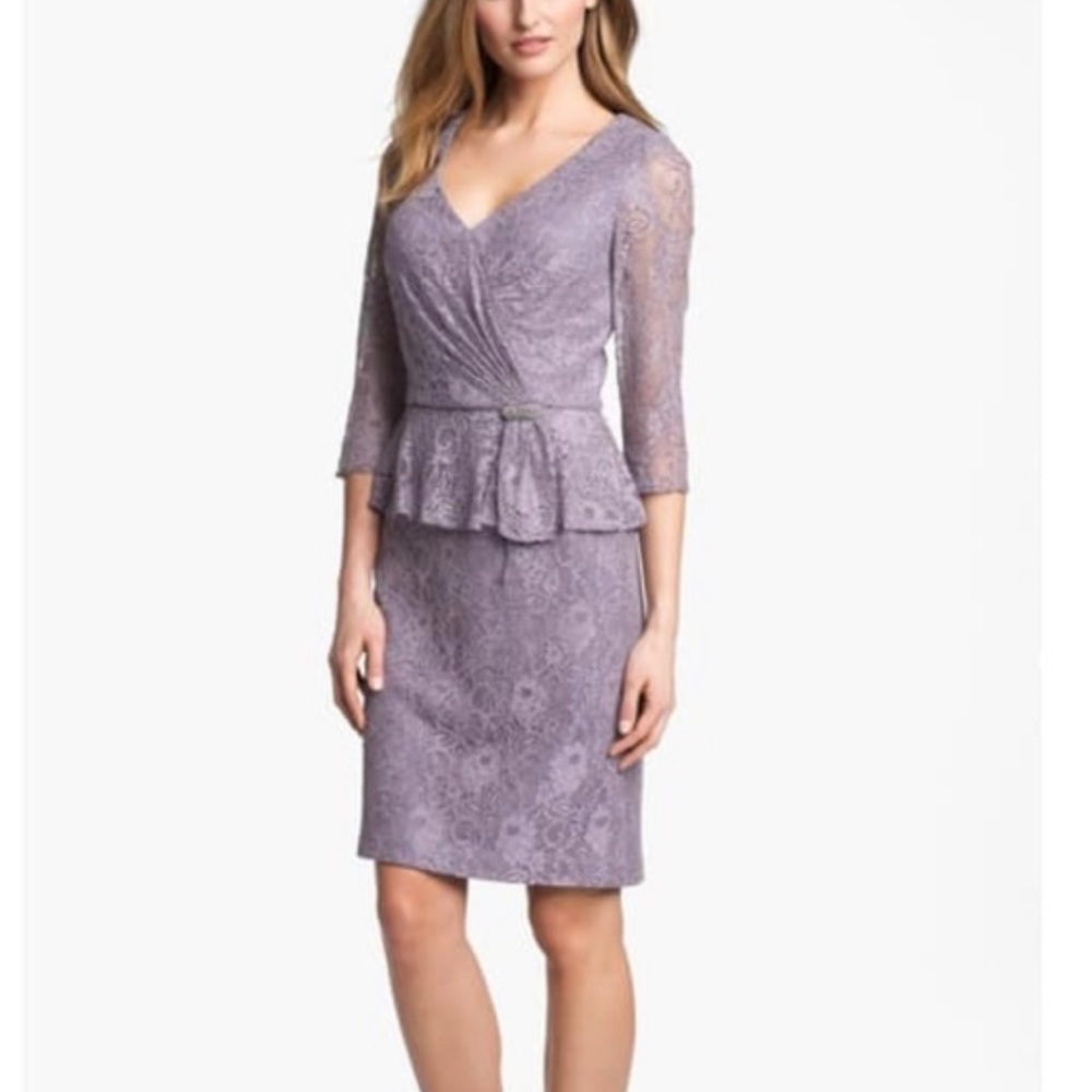 Patra Lavender Lace Dress
